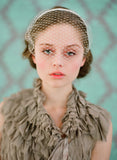 Birdcage veil headband, straight - Style #135