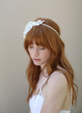 Beaded flowers headpiece - Style # 328