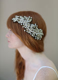 Antique crystal headwrap - Style # 330