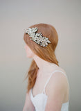 Antique crystal headwrap - Style # 330