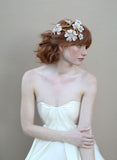 Apple blossom branch headpiece - Style # 345