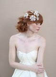 Apple blossom branch headpiece - Style # 345