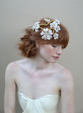 Apple blossom branch headpiece - Style # 345