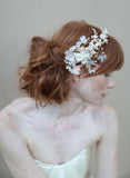 Cherry blossom and crystal headband - Style - #356