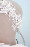 Crystal and pearl Flapper inspired headband - Style # 365